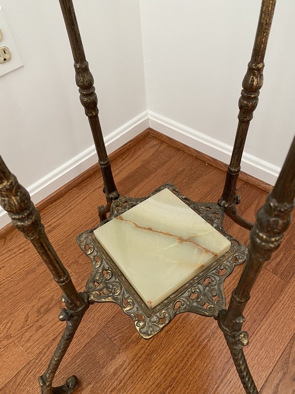 Antique Cast Iron Fern Stand gallery