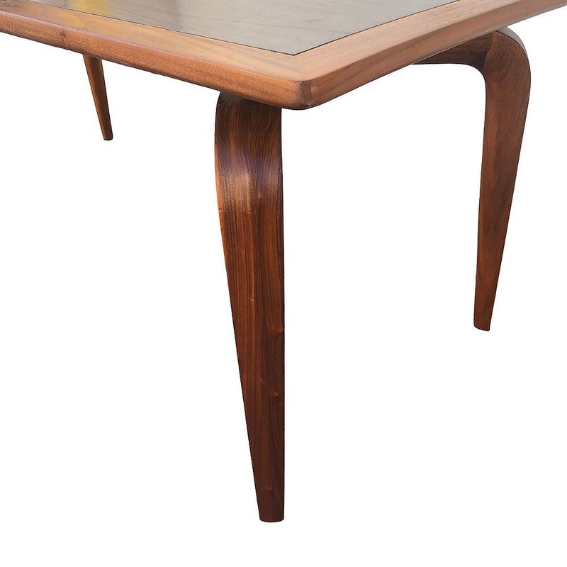 Mid-Century Walnut Dining Table by Maurice Bailey for Monteverdi Young gallery