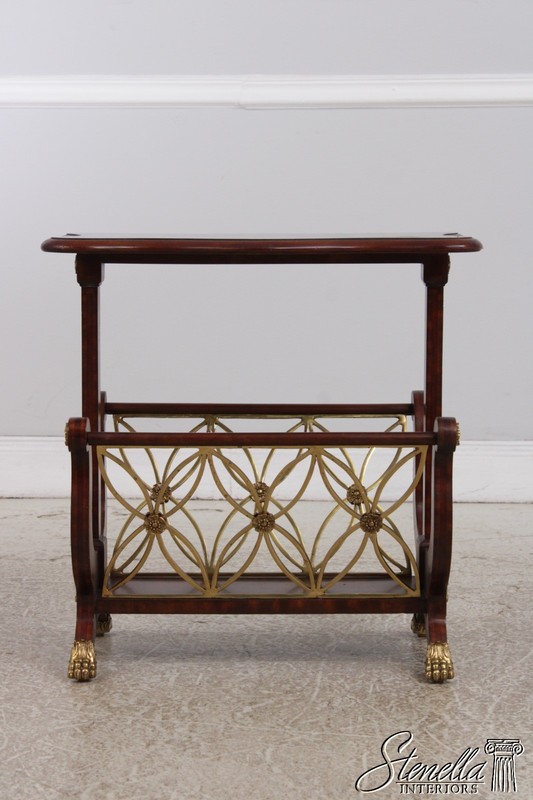 L72973: MAITLAND SMITH Regency Mahogany Magazine Table gallery