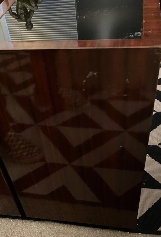 Ralph Lauren Modern Metropolis End Table Art Deco Hollywood Deskey Frankl Style gallery