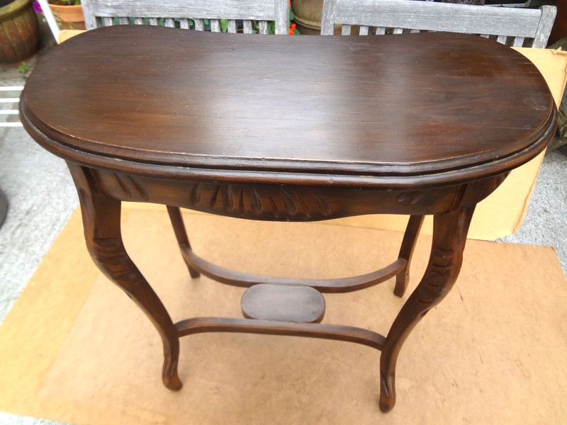 Antique Side Table Mahogany Table gallery