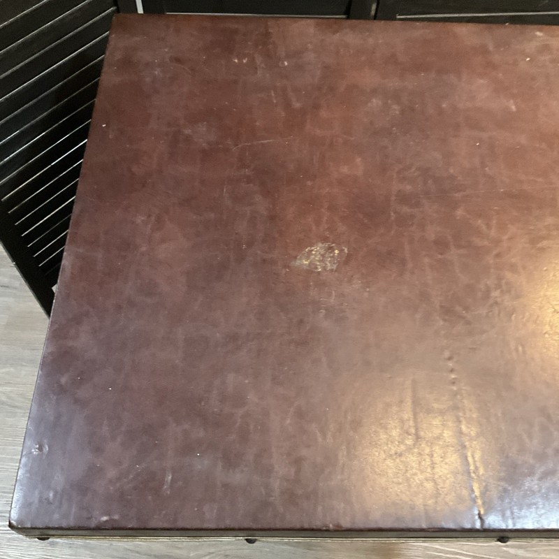 Vintage Gaudette Manufacturing Tilt Top Table Model 801 Folding Game Table 28" gallery