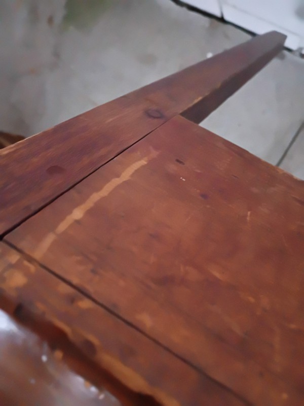 American Pine 1 board Top tavern table pegged 42L 26"h 23"d Desk work we deliver gallery
