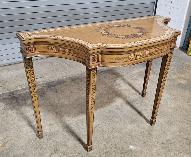 Chelsea House Adams Style Painted Finish Hall Table Console Table Sofa Table gallery
