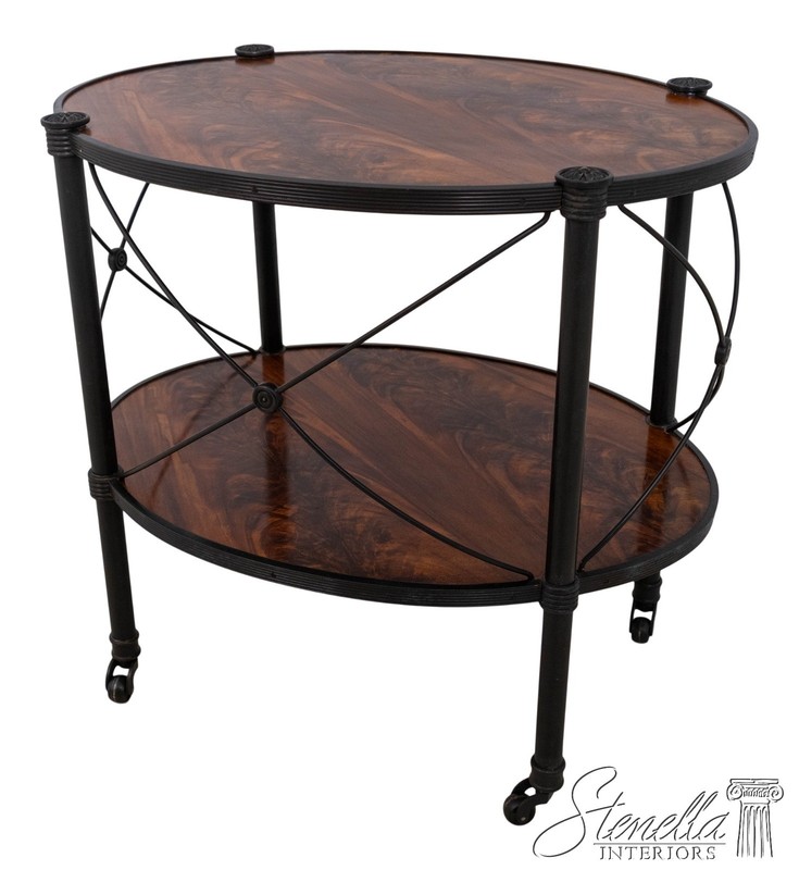 L69012: THEODORE ALEXANDER Regency Style 2 Tier Table