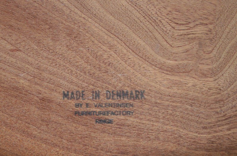 valentinsen MCM Danish Dining Table Teak Table Top Solid 3/4" lumber gallery