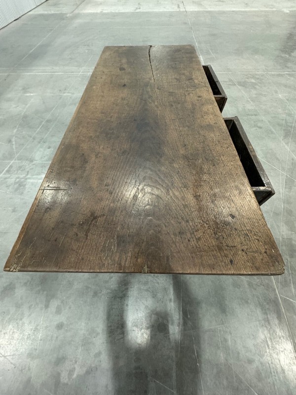 Antique Refectory Table Spanish Circa 1650 gallery