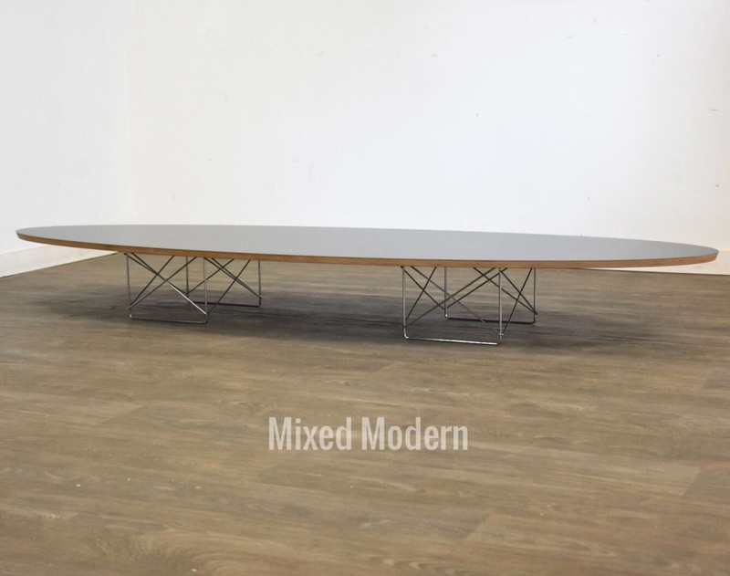 Eames Herman Miller 89” Oval Coffee Table