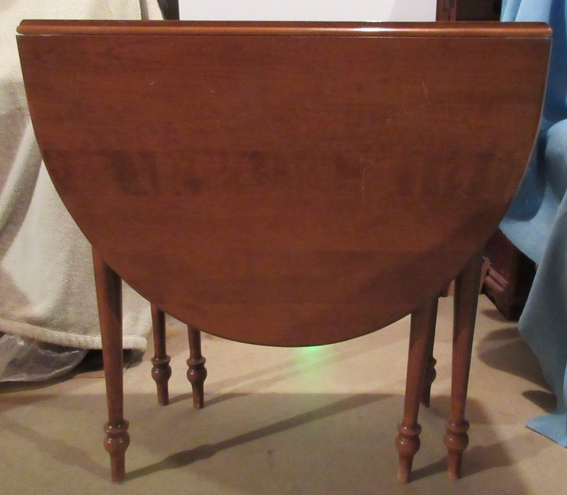 Vintage Solid Maple Gateleg Table