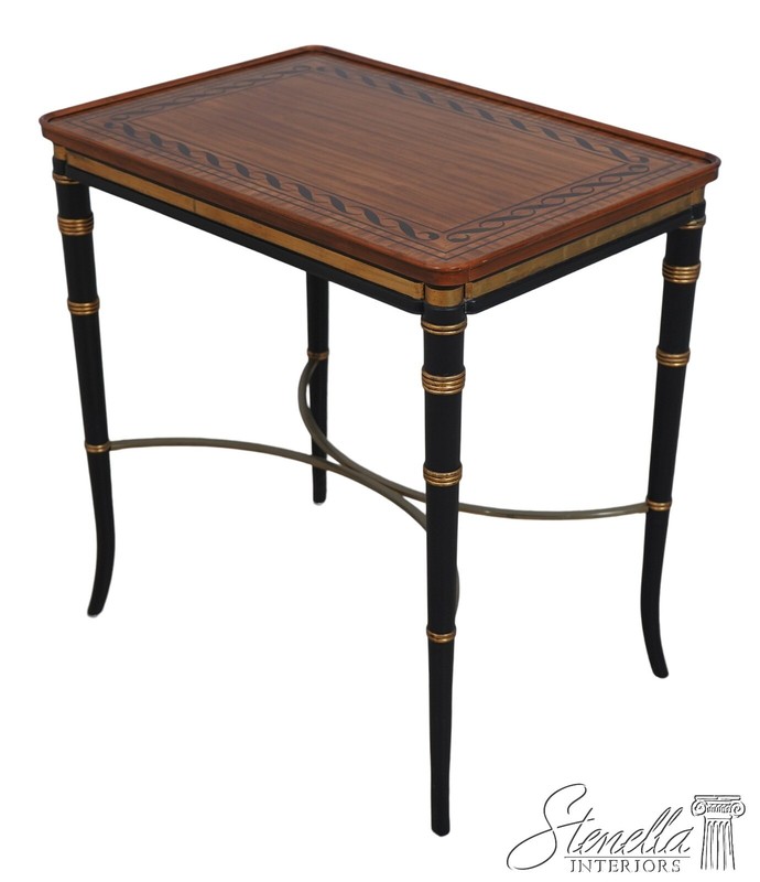 L65639EC: JOHN WIDDICOMB Mario Buatta Regency Occasional Table