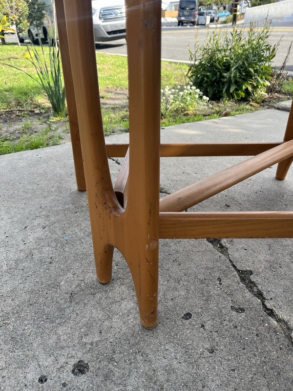 Mid Century Modern Bendt Winge Norway style Folding Table gallery