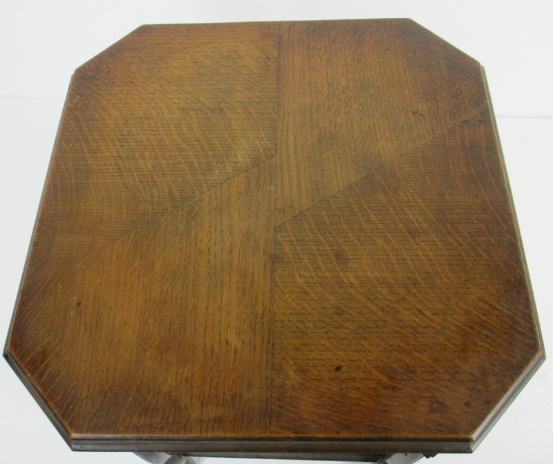 Art Nouveau Side Occasional Table Two Tier Art deco 22.04" Gorgeous Rare gallery