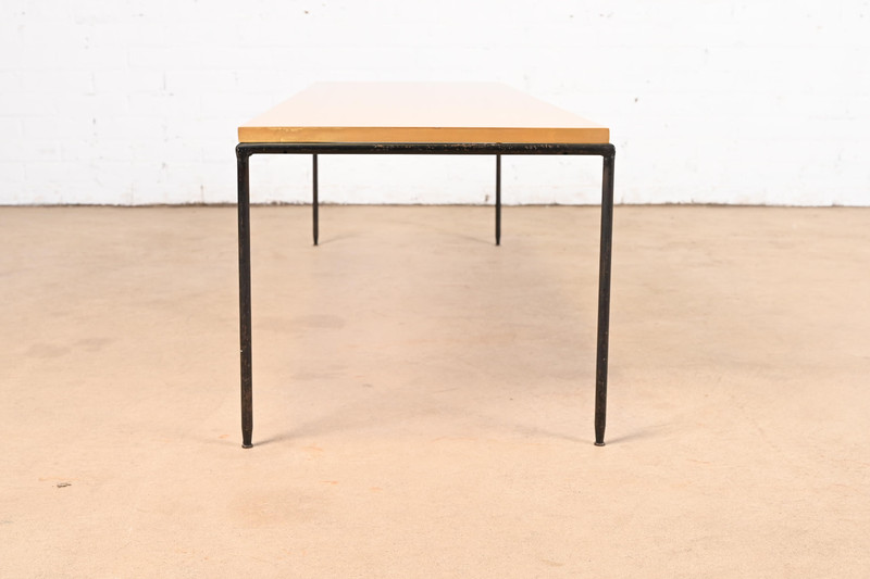 Paul McCobb Planner Group Birch and Iron Coffee Table or Bench, 1950s gallery