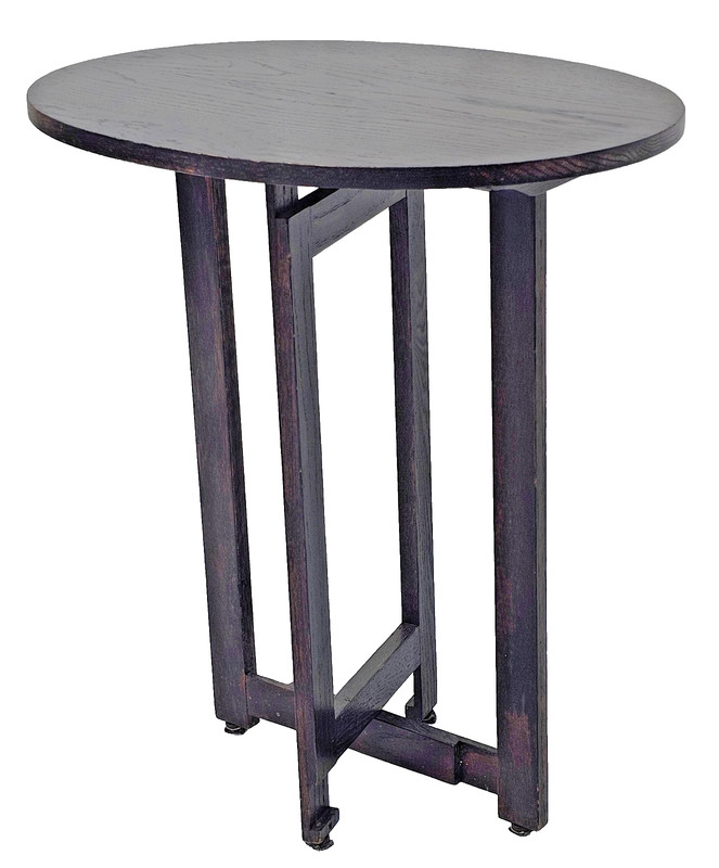 McGuire 1964 Arts & Crafts Mission Oak Folding Table Gateleg 24” Tall