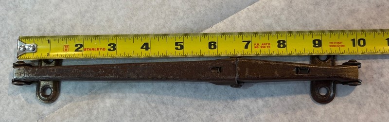 10 INCH VINTAGE DROP LEAF TABLE SUPPORTS, SPRING LOADED HINGE gallery