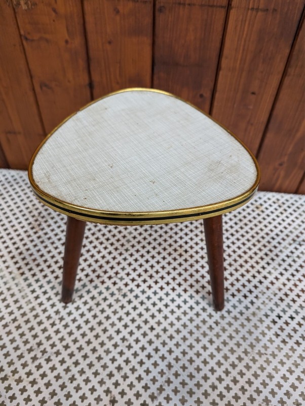 Flower Bench 50s Vintage Flower Table Rockabilly Retro Flower Stand Stool 50s 13 gallery