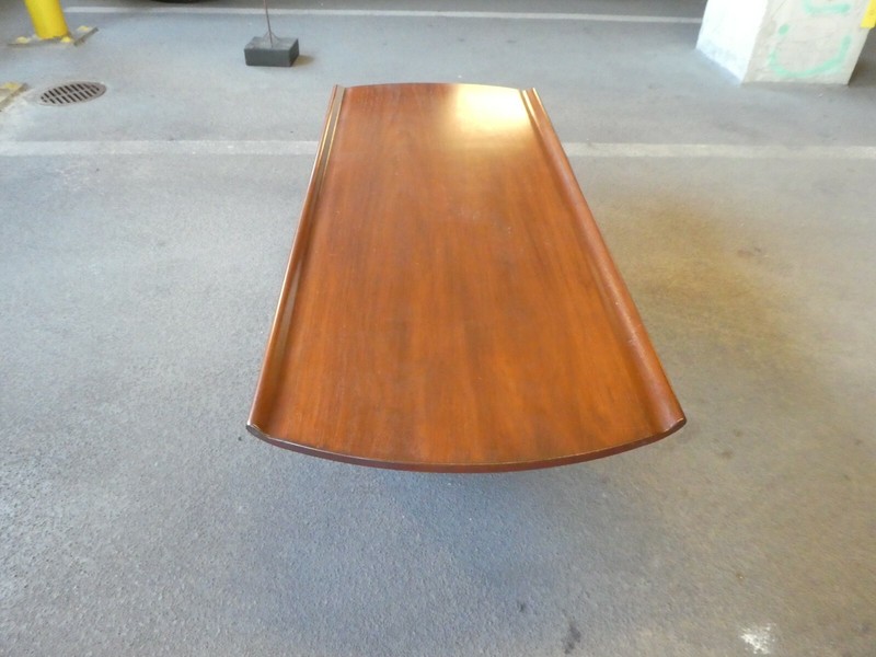 STUNNING MID CENTURY MODERN POSSIBLY DANISH MODERN COFFEE TABLE GREAT DESIGN gallery