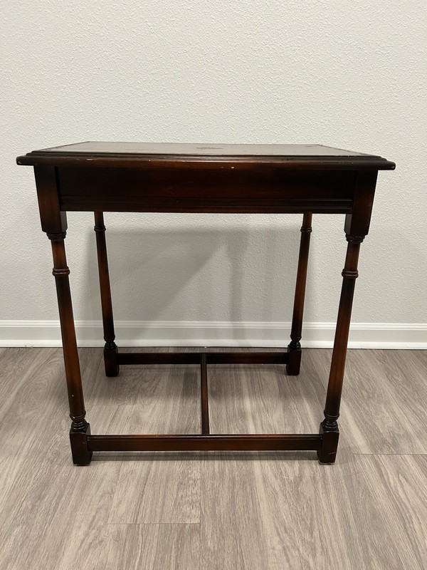 Vntage wooden table gallery