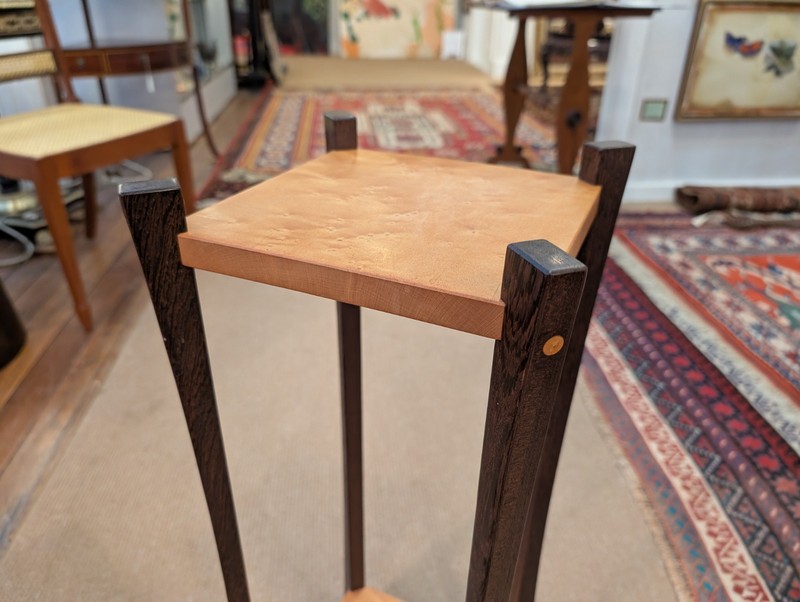 Richard Judd Modern American Craft Stand Table Modernist Wisconsin maker gallery