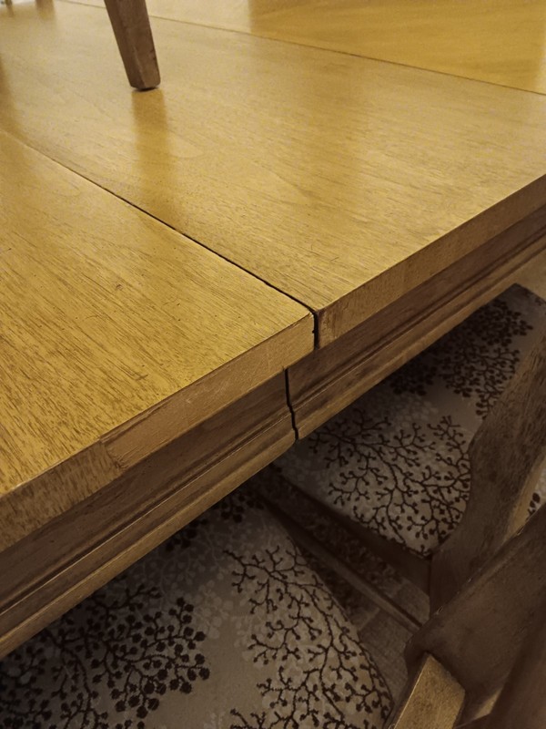 Heritage Henredon Teak Dining Table & 6 Chairs MCM Vintage Frank Lloyd Wright gallery