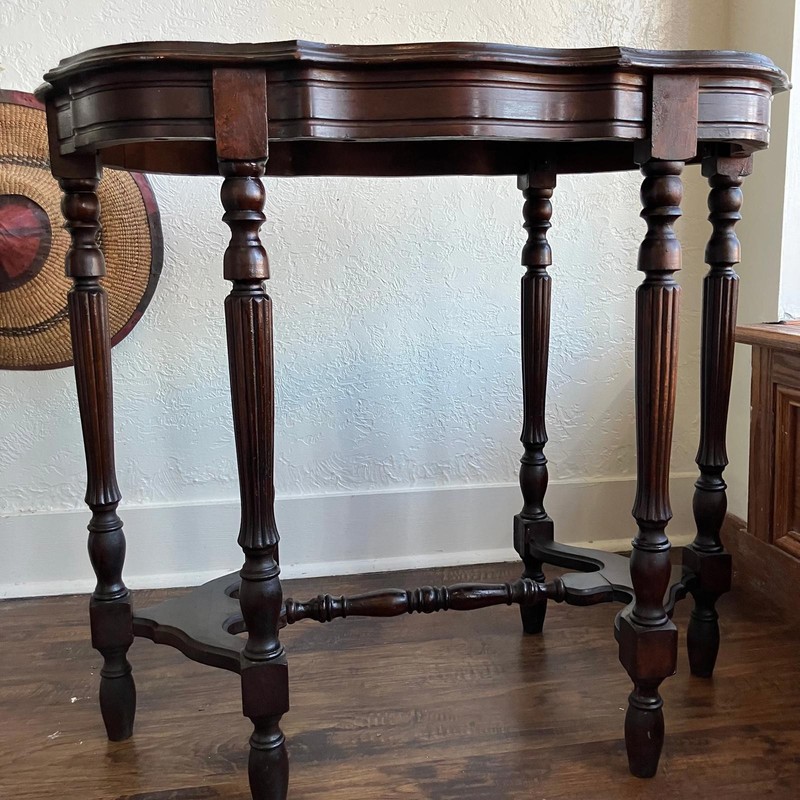 Mahogany 6 Leg Parlor Table Early 20th Century gallery