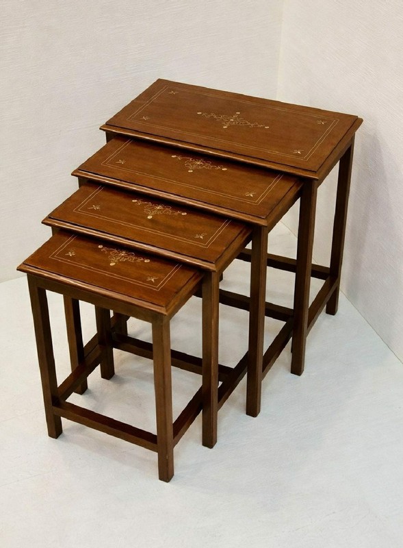 Mid-Century Nesting Tables by G-Plan | Set of 4 Vintage Teak Tables | 1960s... gallery