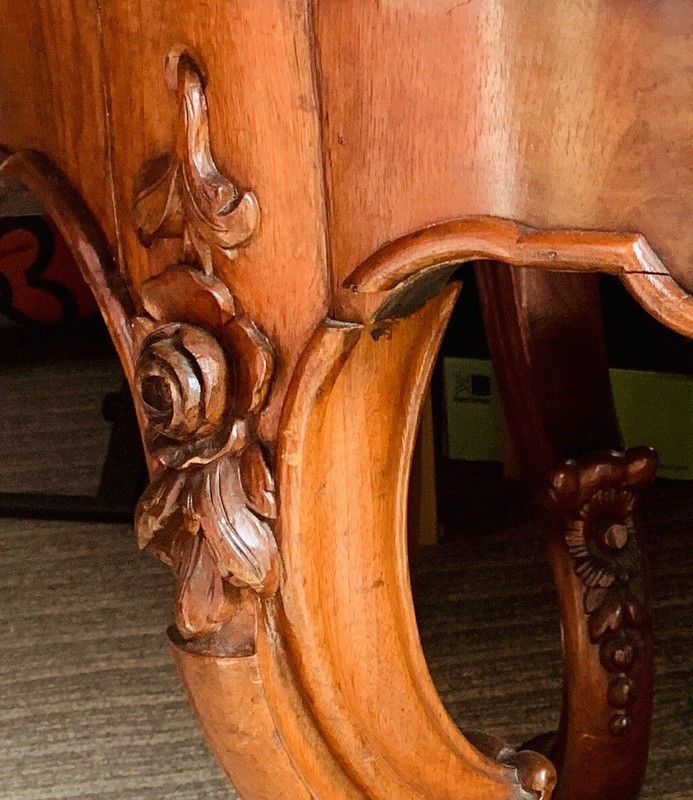 RARE! C. 19th Century Italian specimen marble table / Centre piece. Very Heavy! gallery