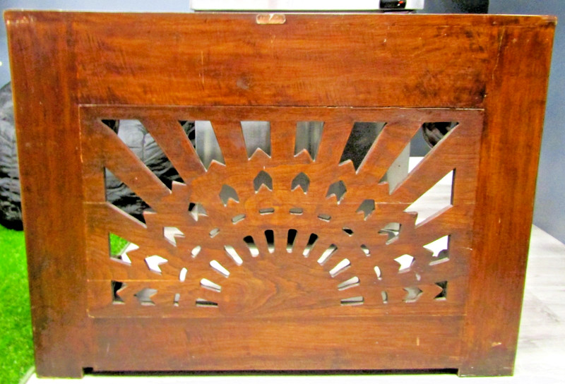 Antique French Style Hardwood Two Drawer Console Table Swan Legs circa 1800s gallery