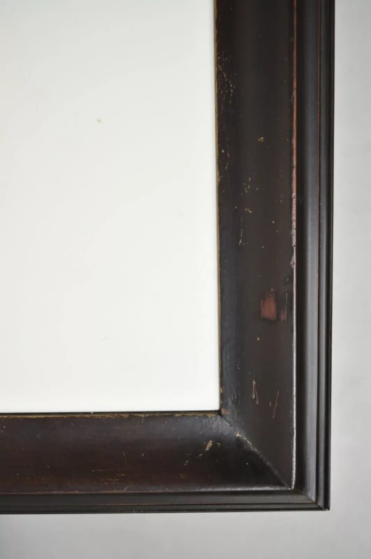 Antique Jacobean Renaissance Carved Mahogany Accent Side Table w/ Celluloid Top gallery