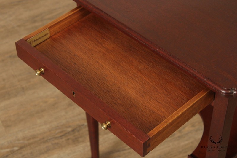 Southampton Queen Anne Style Mahogany Side Table gallery