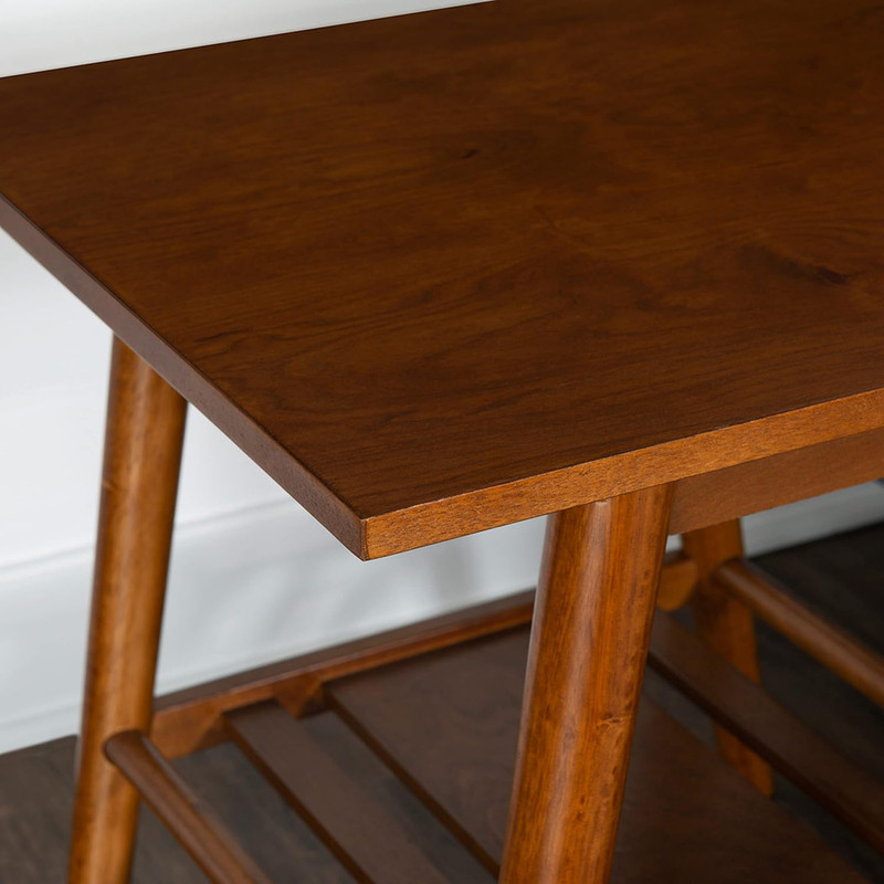 Mid-Century Walnut End Table - Melissa Collection gallery