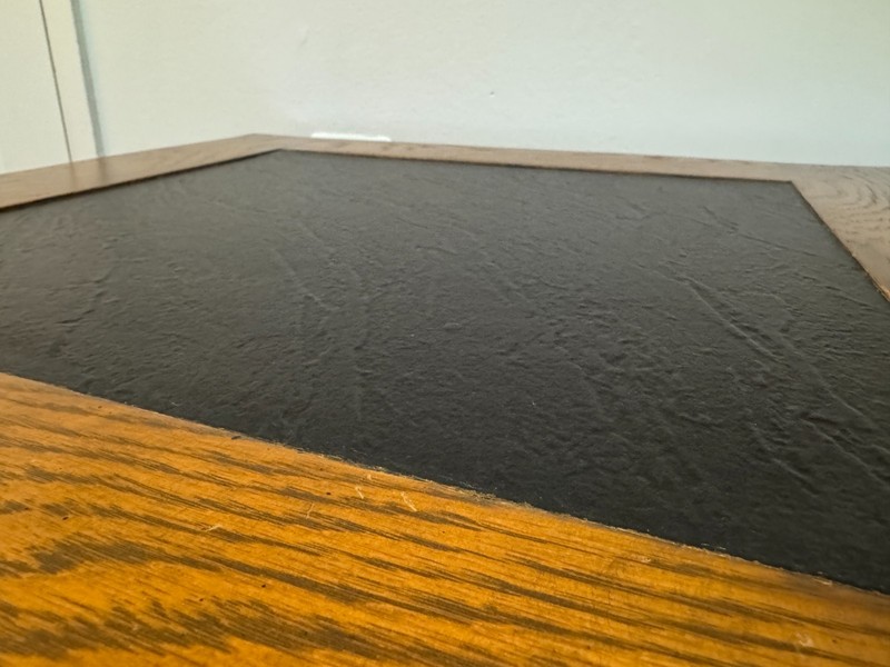 Antique A. Brandt Arts & Crafts Oak Slate Tables – Set of 3 gallery