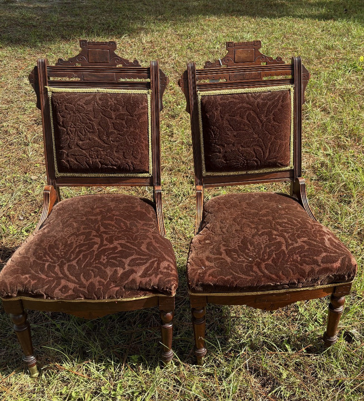 Antique 19th C Eastlake Style Cherry Side Table 28"X20"X30" gallery