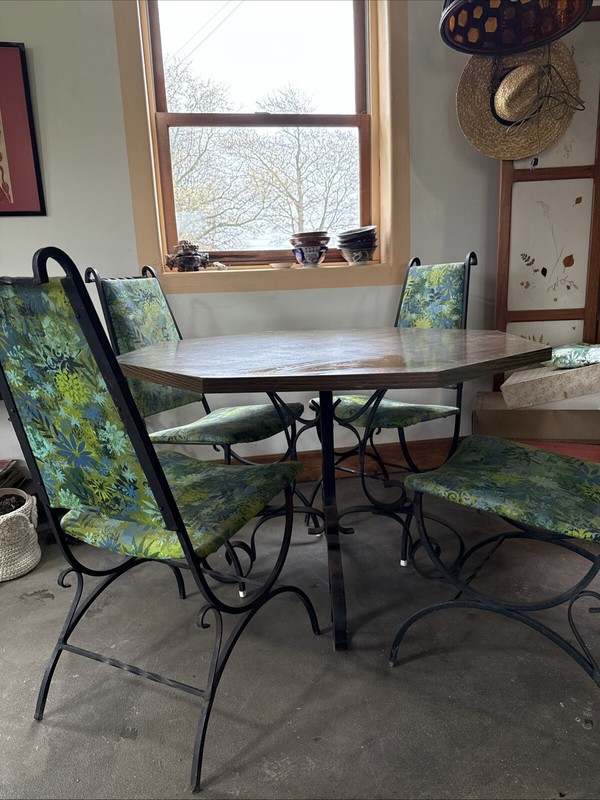 MCM Wrought Iron Table gallery