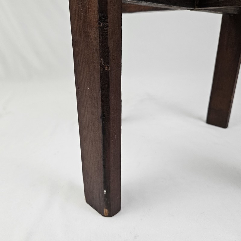 Antique Tabouret Side Table Plant Stand Display Wood Mission Arts & Crafts gallery