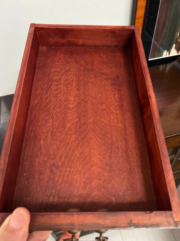 Vintage Oriental Side Table/ Cabinet gallery