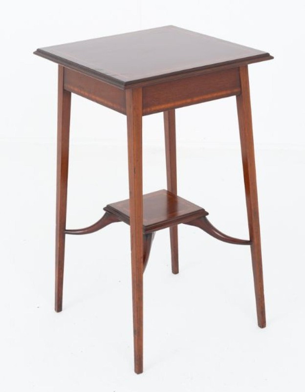 Sheraton Side Table Mahogany Revival Side Tables