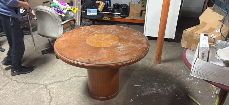 Kimball International Pedestal Table