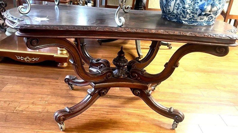 John Richard Hand Made European Crossroads Coffee Table