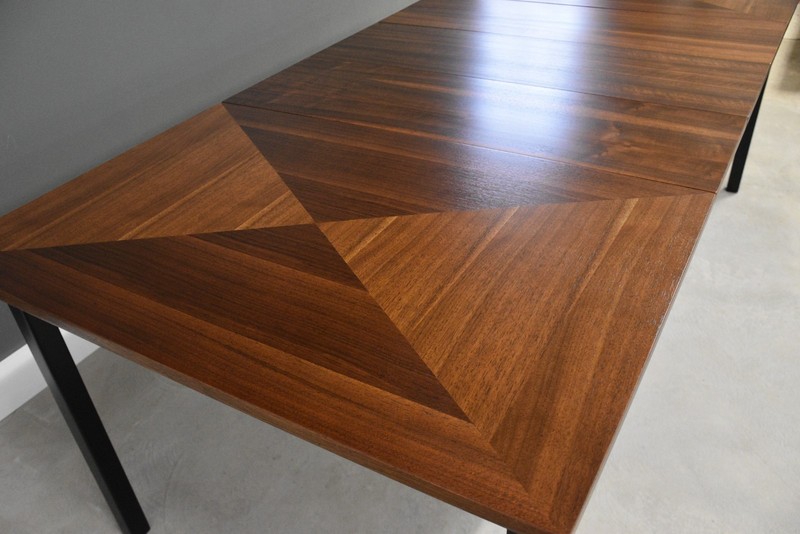 Refinished 86” Walnut Dining Table gallery