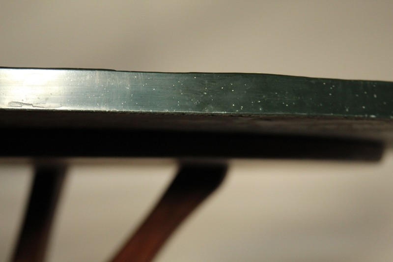 Sculptural Walnut and Slate Dining Table After Vladimir Kagan, 1950s MCM gallery