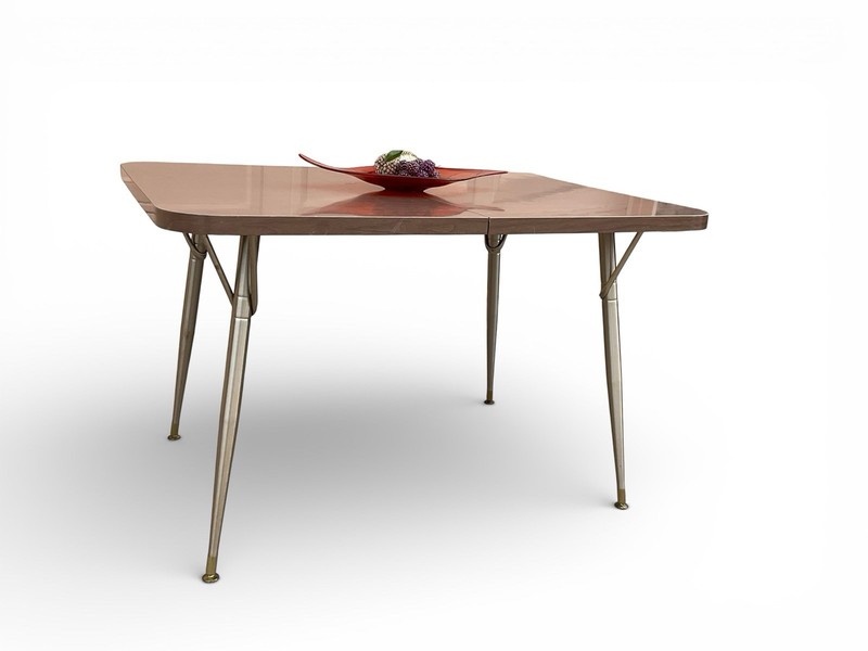 Vintage MCM Dinette Table w Leaf Formica By Heywood-Wakefield 1950s Made in USA gallery