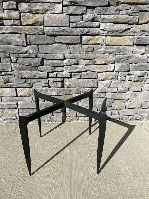 Fritz Hansen 1950s Danish Mid Century Modern Teak Folding Tray Table No TRAY gallery