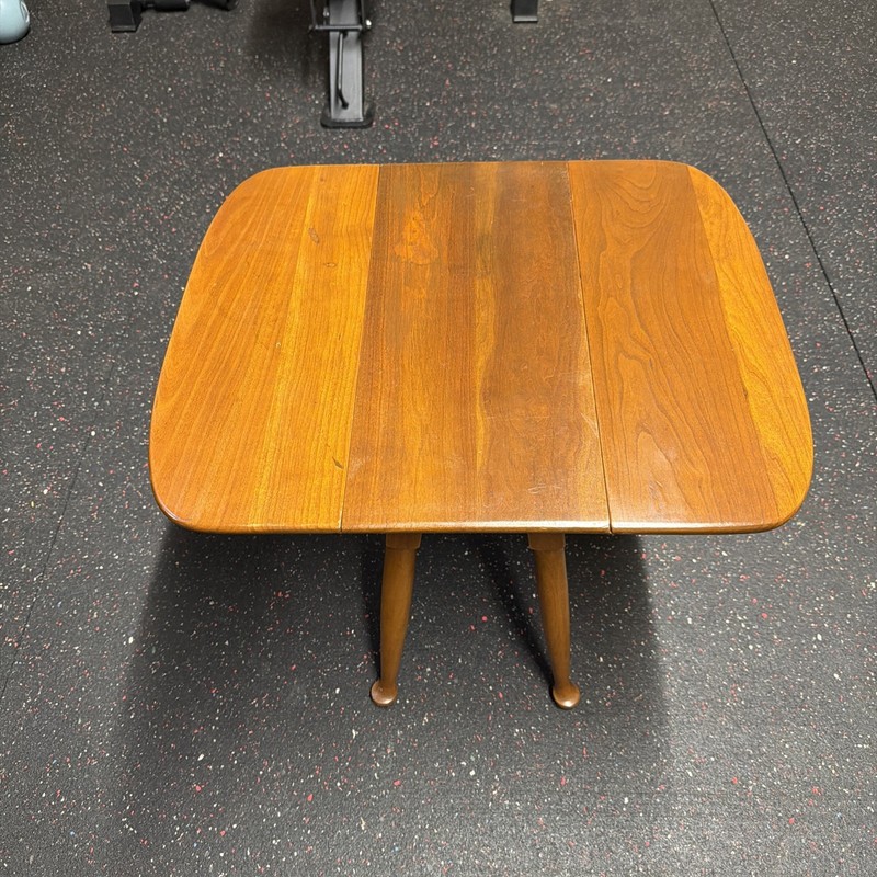 Vintage Stickley Drop Leaf Children’s Small Table 19” Tall 22” Wide