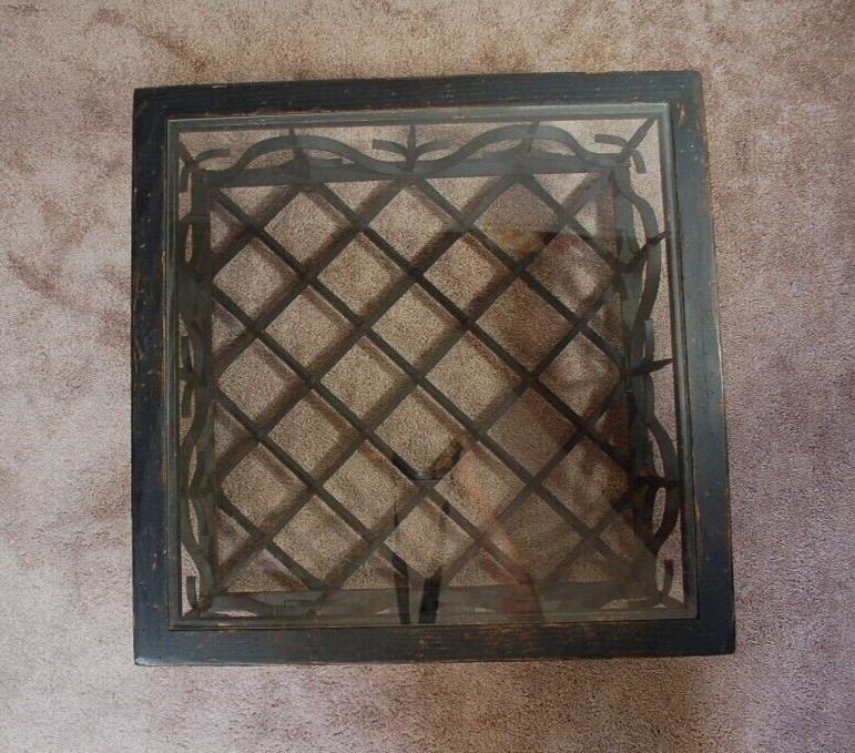 Antique Wrought Iron Mission Arts & Crafts Coffee Table Samuel Yellin Style gallery