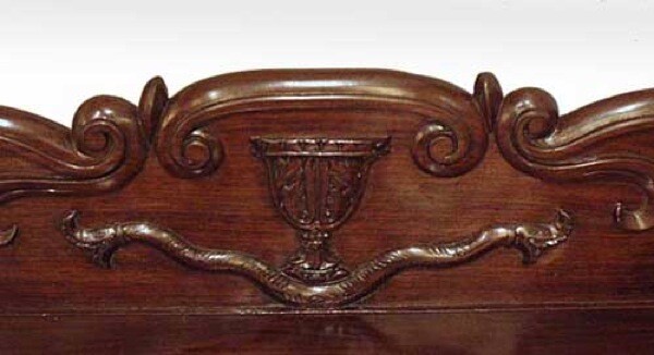 Antique Anglo Indian William IV Rosewood Console Table 19th century gallery