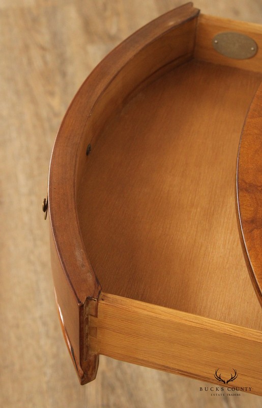 Baker Furniture French Country Style Walnut Side Table gallery