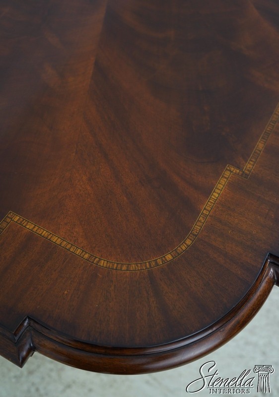 L60319: COUNCILL CRAFTSMEN Regency Style Mahogany Dining Room Table gallery