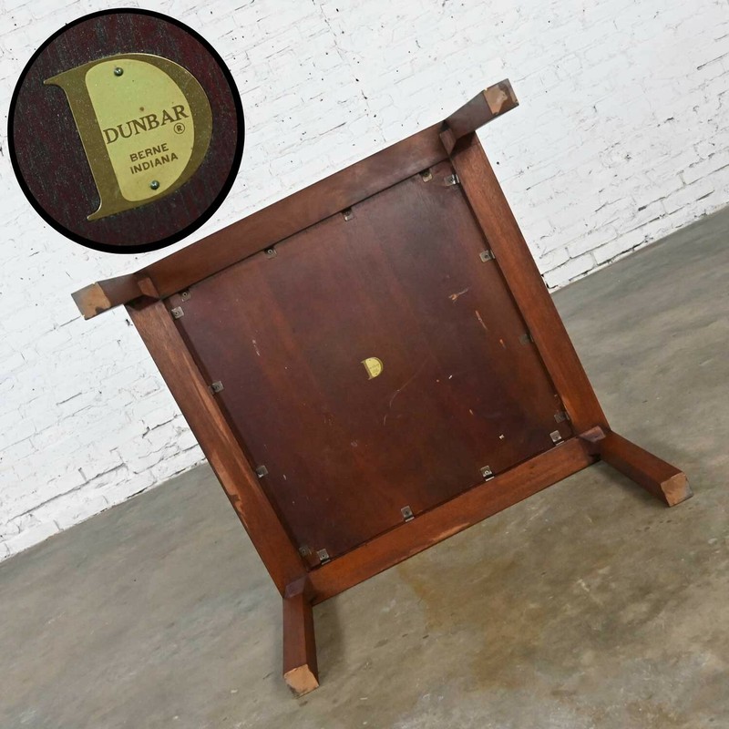 MCM Dunbar Coffee or End Table Square Parsons Style by Edward Wormley gallery