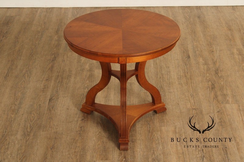 Ethan Allen 'Legacy' Collection Round Top Side Table gallery